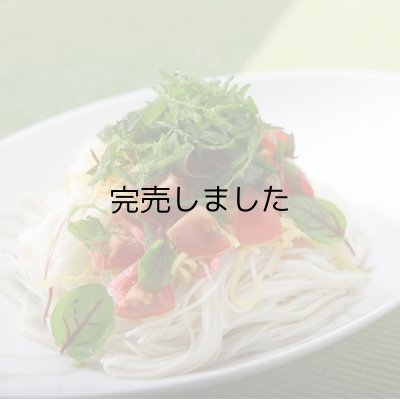 画像2: [木箱]手延べ素麺・梅素麺・茶素麺詰合せ 1.25kg