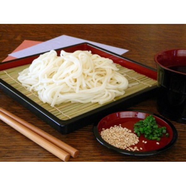 画像4: 送料無料！手延べ細うどん200g×3袋 (4)